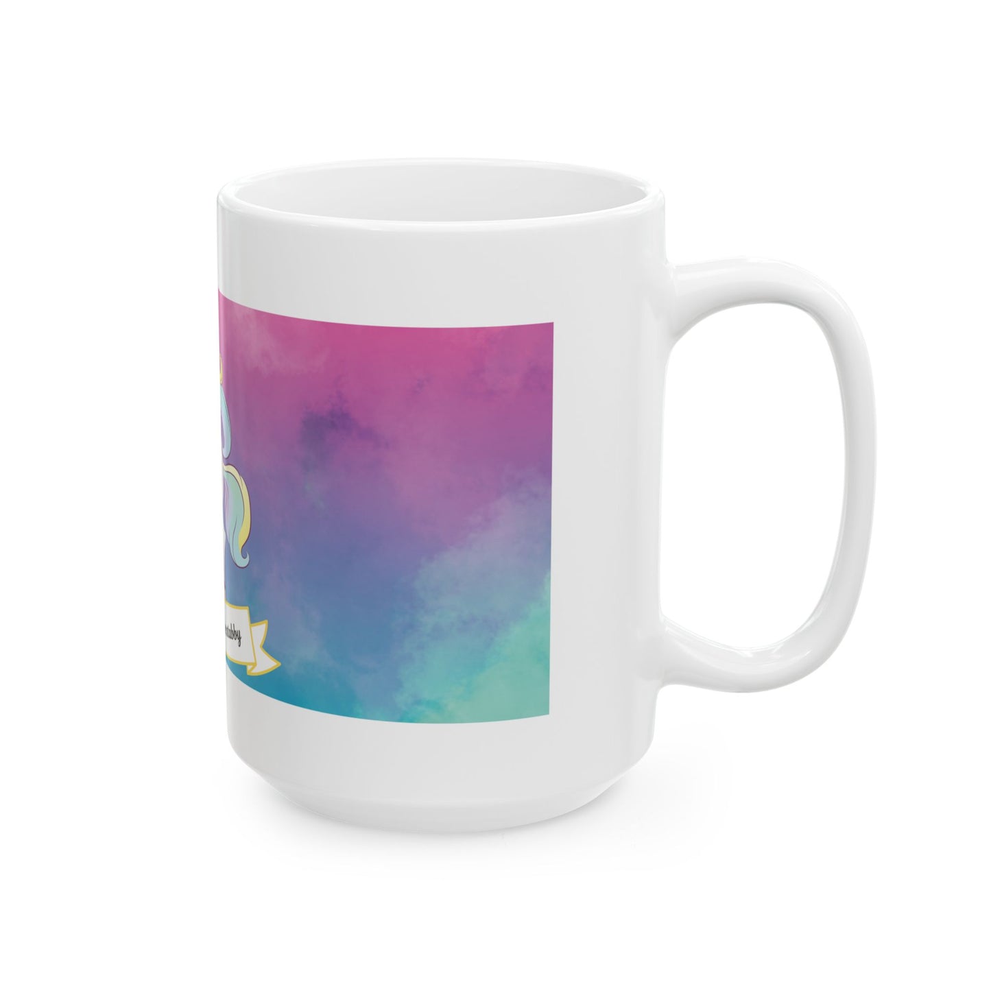 Stabby Unicorn Ceramic Mug - Colorful Coffee Cup