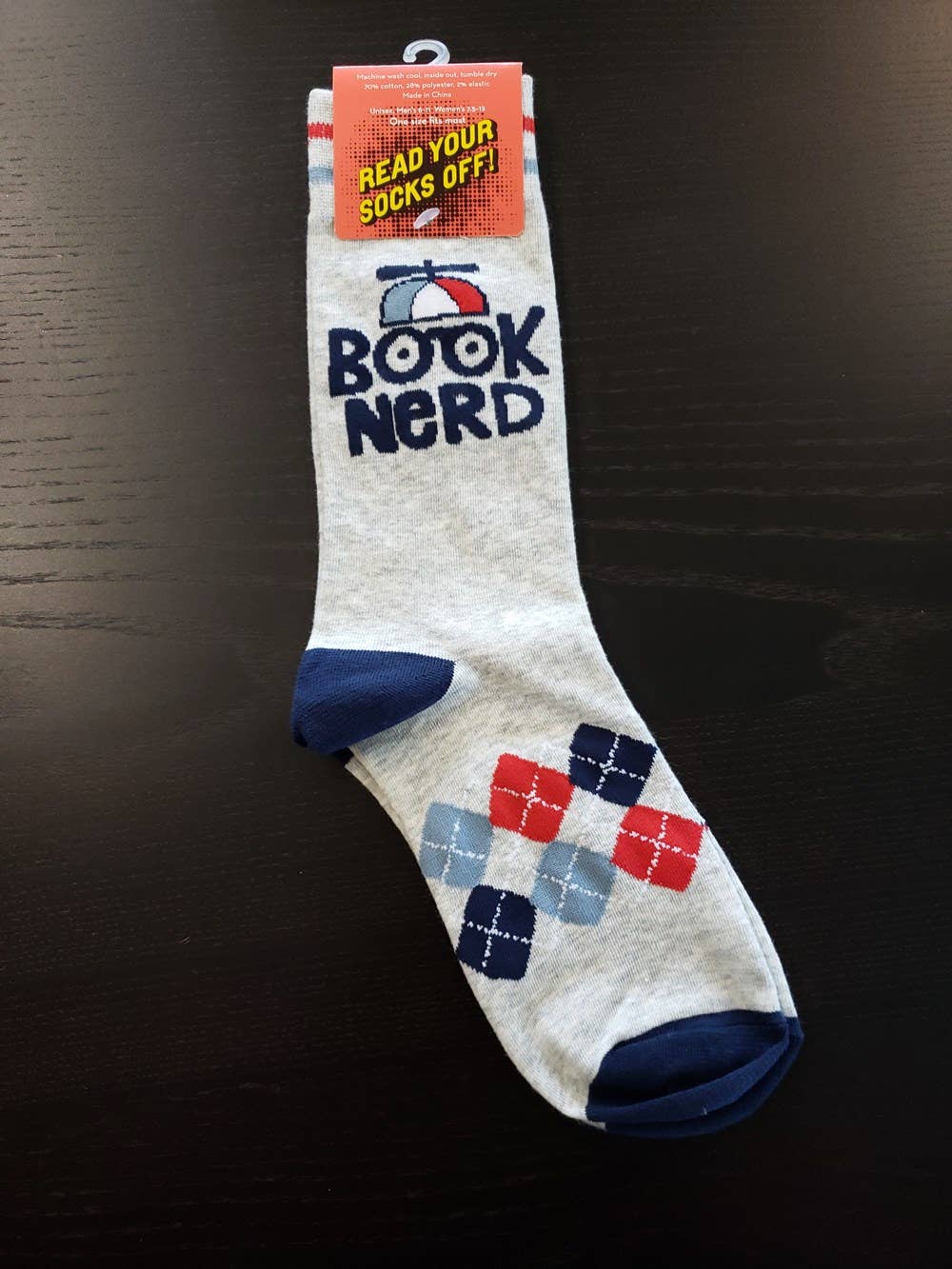 Book Nerd Socks