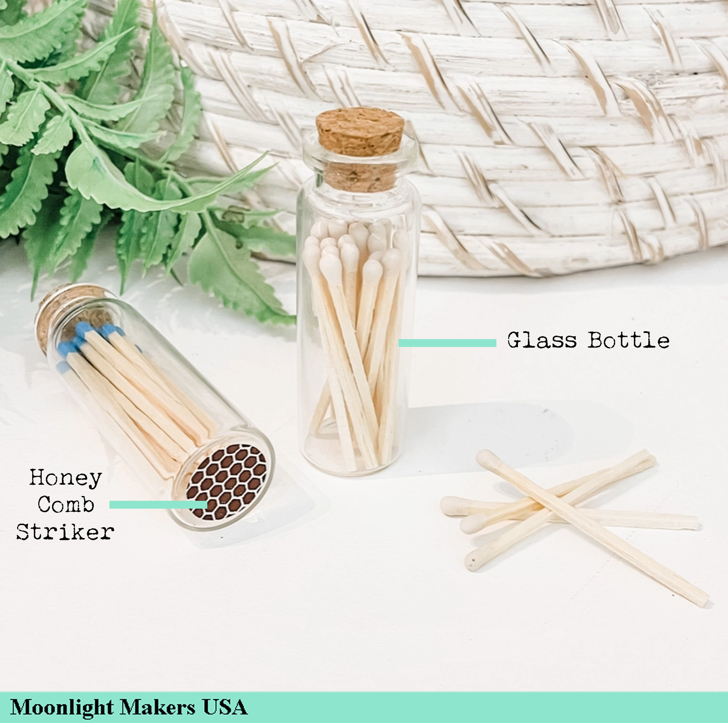 Matches in Glass Vial