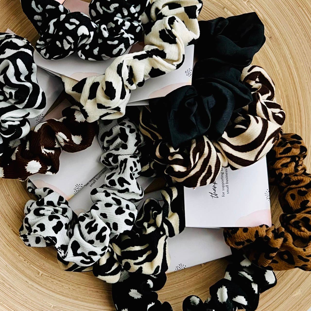 Animal Print Scrunchies | Assorted