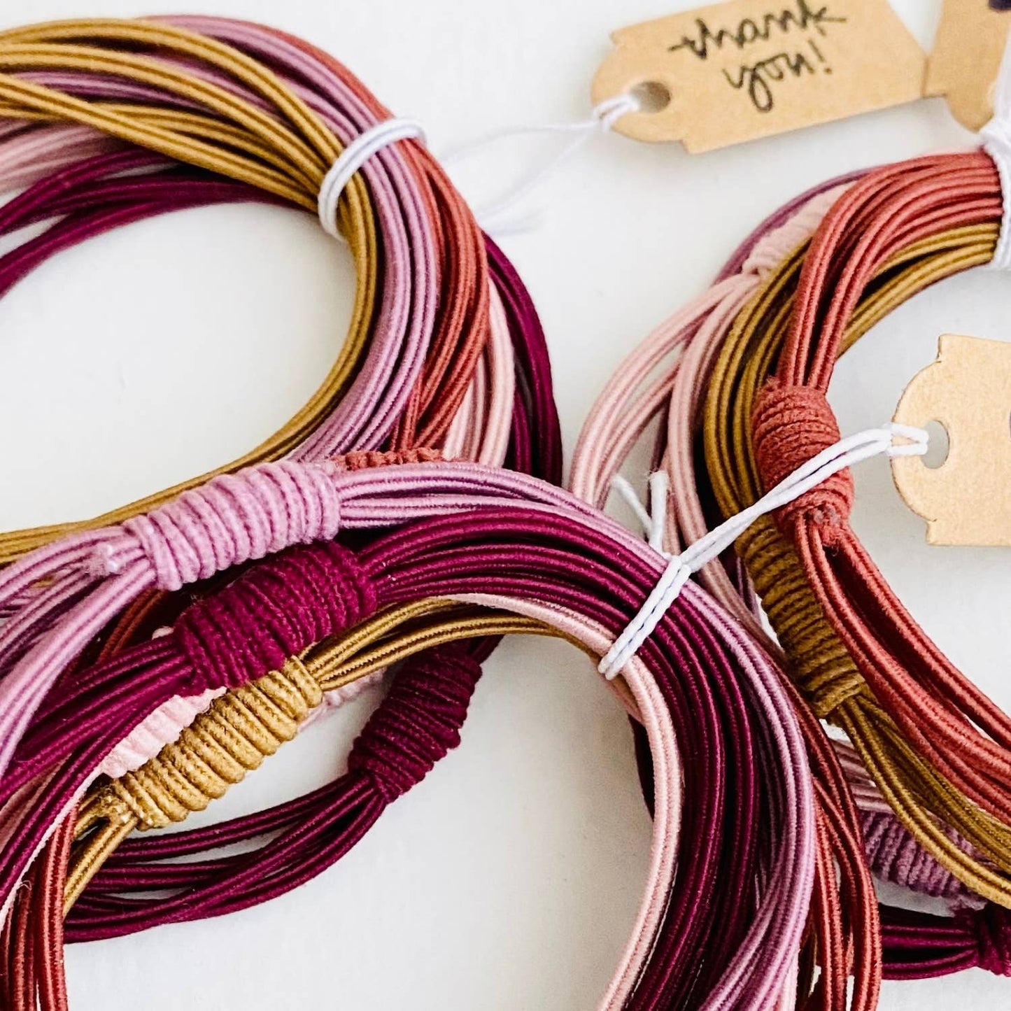 Boho Hair Ties (4 ties/pc)