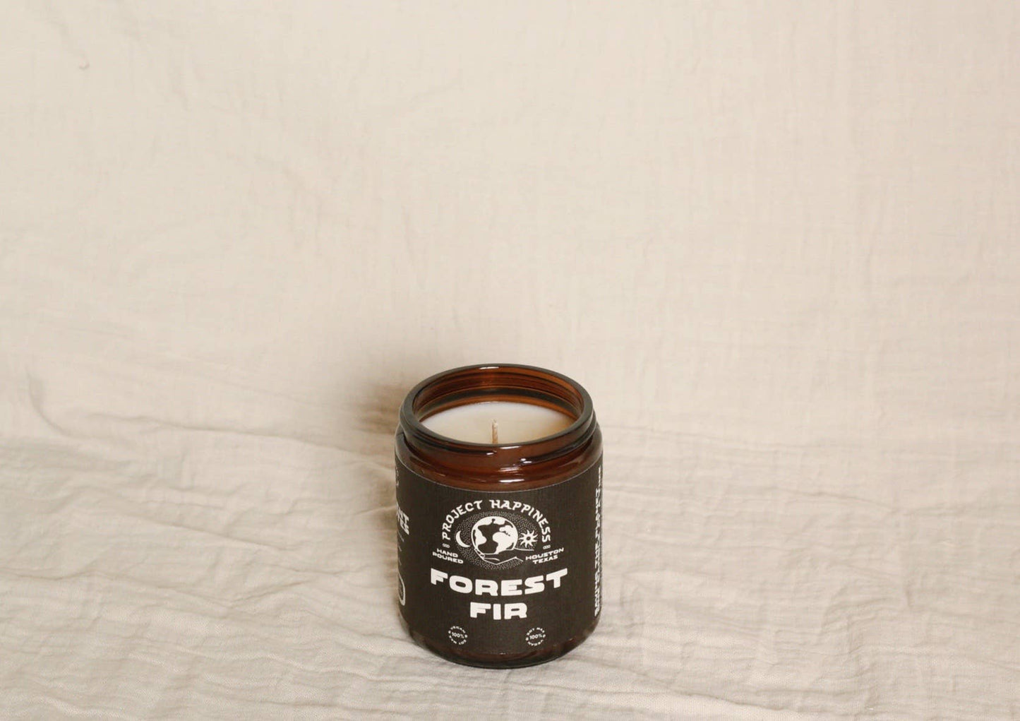 Project Happiness Candle Co. - Forest Fir - 8 oz Soy Candle