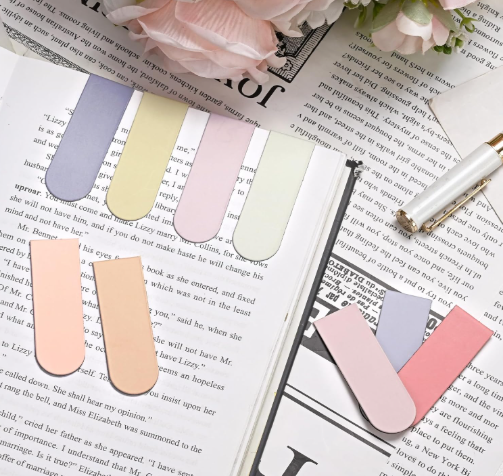 Magnetic Book Marks- various colors
