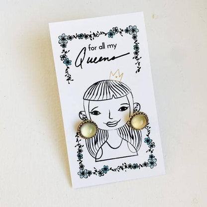 Tiny Gift Society - All My Queens Vintage Earrings