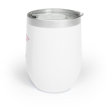 Two Beds Chill Wine Tumbler | Fun Gift for Wine Lovers
