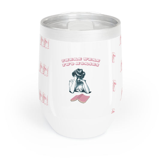 2 Horses Chill Wine Tumbler | Fun Gift for Wine Lovers