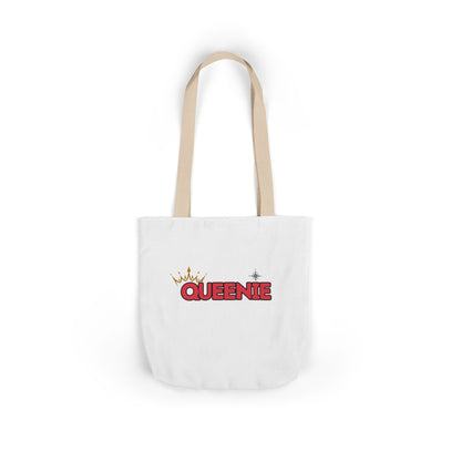 Queenie Canvas Tote Bag, 5-Color Straps