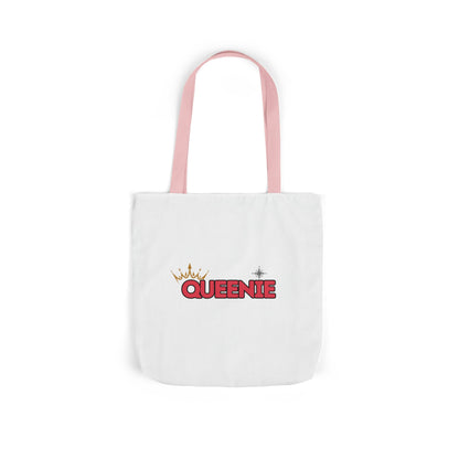 Queenie Canvas Tote Bag, 5-Color Straps
