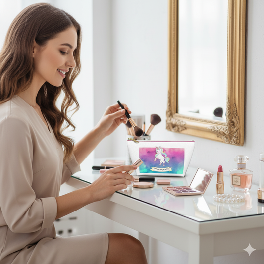 Whimsical Unicorn Accessory Pouch - Fun, Colorful Makeup Bag, Travel Organizer, Gift for Unicorn Lovers, Cute Storage Solution, [...]