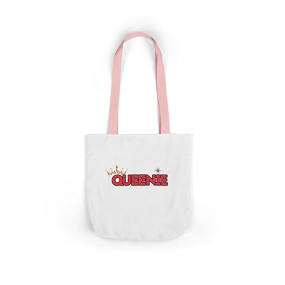 Queenie Canvas Tote Bag, 5-Color Straps