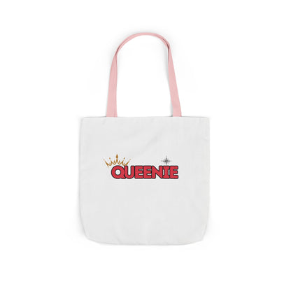 Queenie Canvas Tote Bag, 5-Color Straps