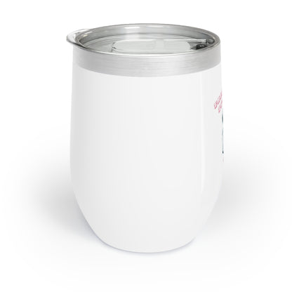 Two Beds Chill Wine Tumbler | Fun Gift for Wine Lovers