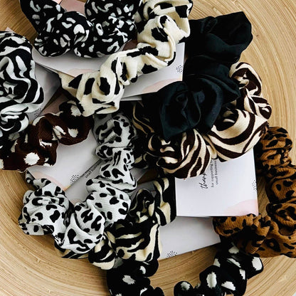 Animal Print  Scrunchies | Assorted