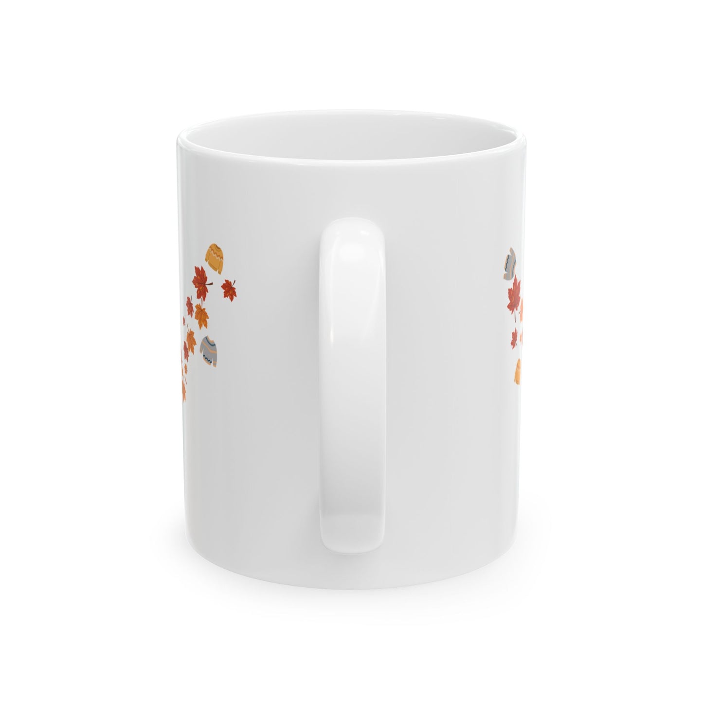 Fall-Inspired Ceramic Mug - "Sweater Weather"