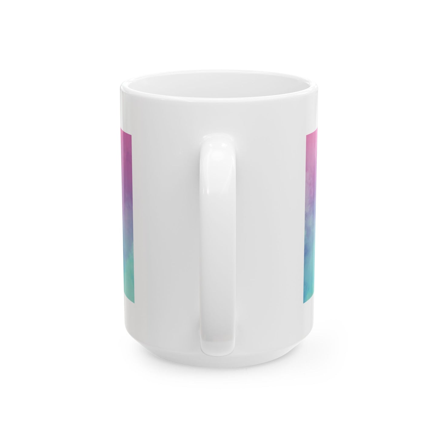 Stabby Unicorn Ceramic Mug - Colorful Coffee Cup
