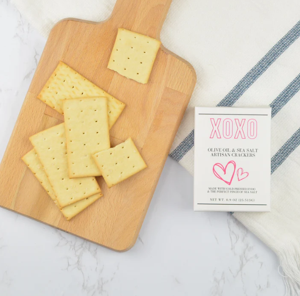 Mini Olive Oil & Salt Crackers