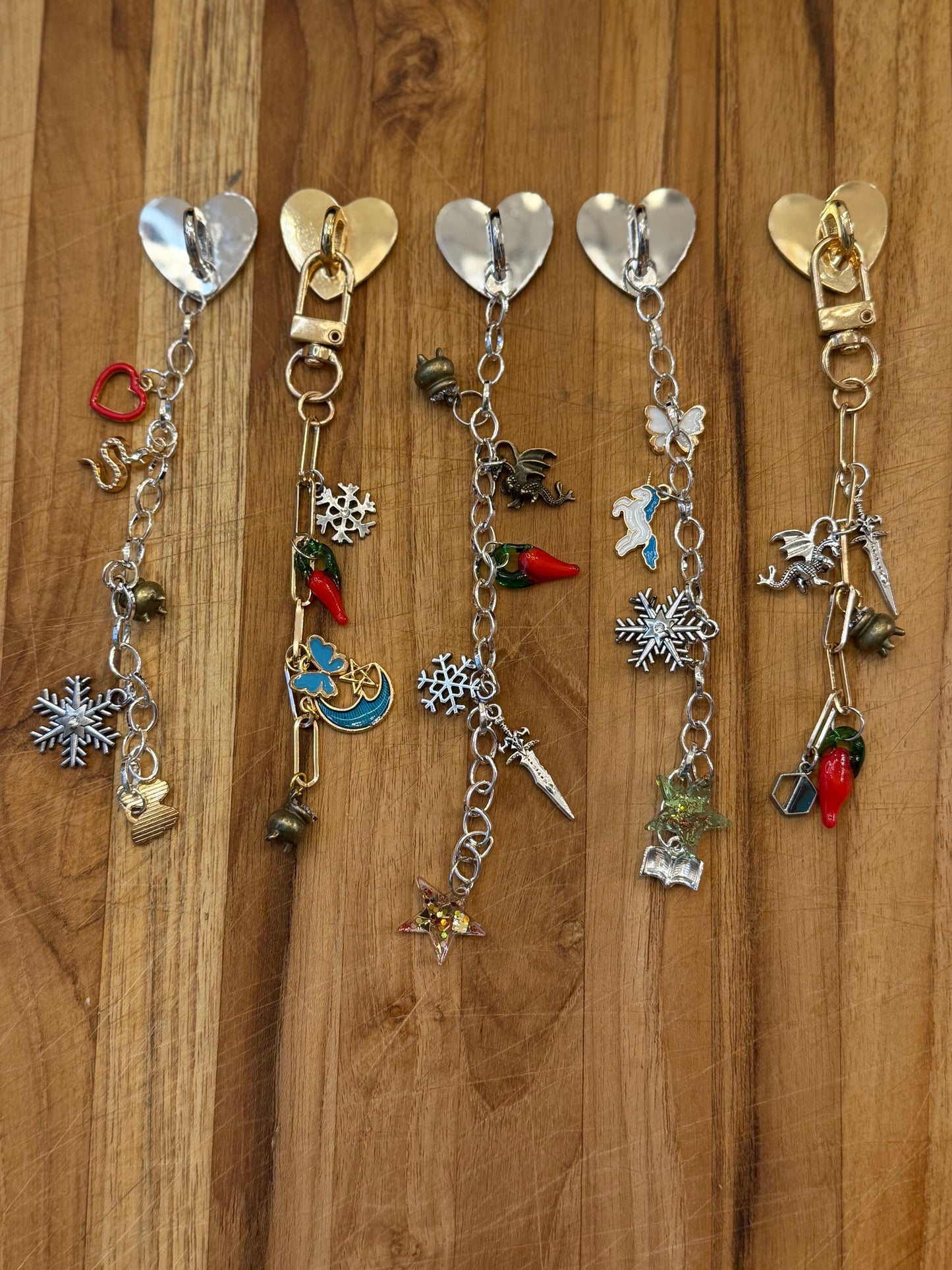 Personalized Kindle & Bag Charms|Phone Accessory|Keychain