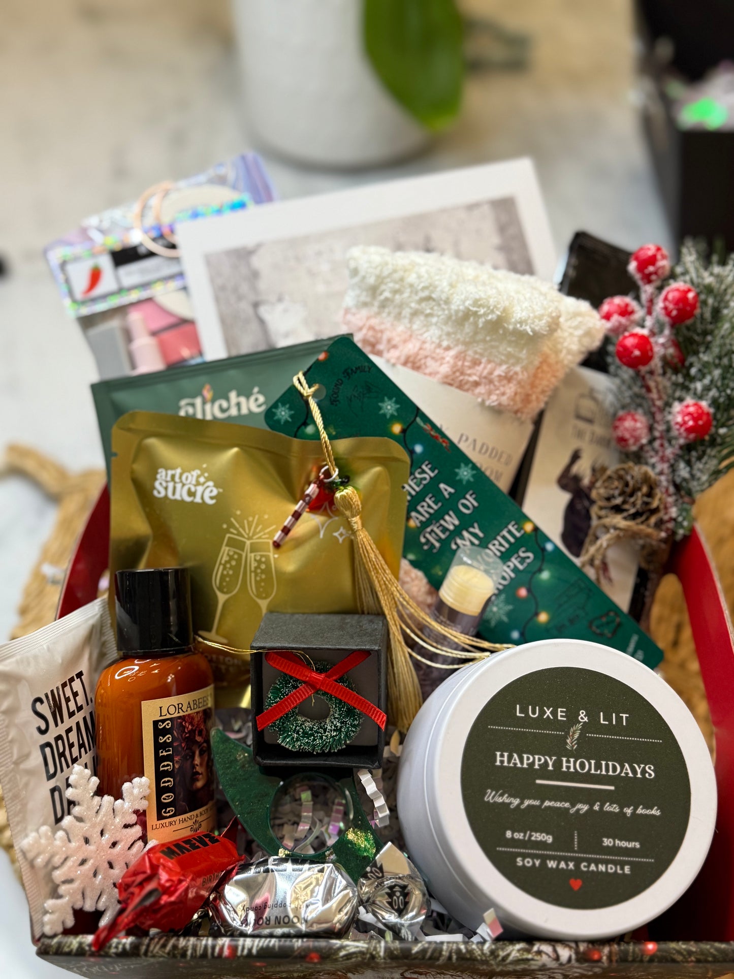 Ho-Ho-Holiday Reading Companion Gift Box