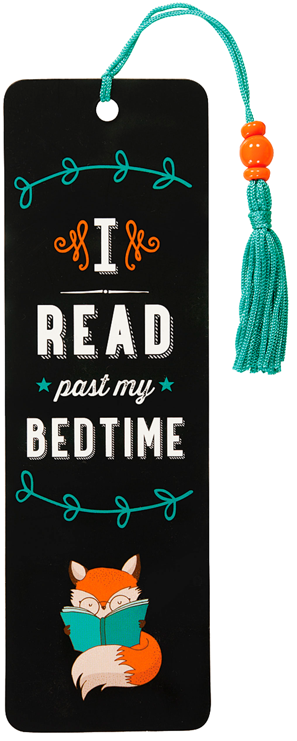 I Read Past My Bedtime Beaded Bookmark