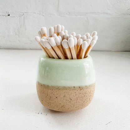 Moonlight Makers - Ceramic Match Holders  With  Matches