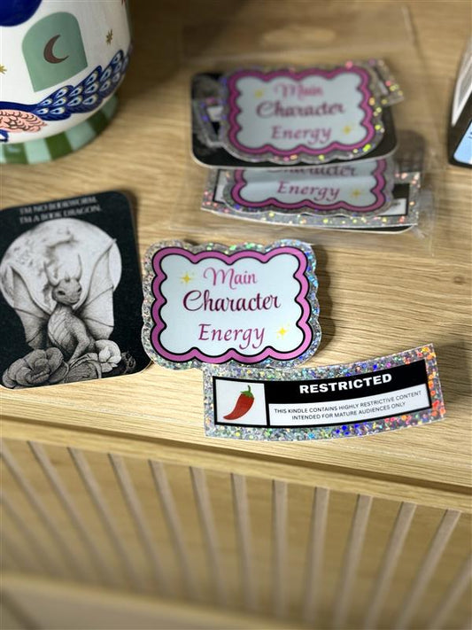 Book Dragon Sticker Pack