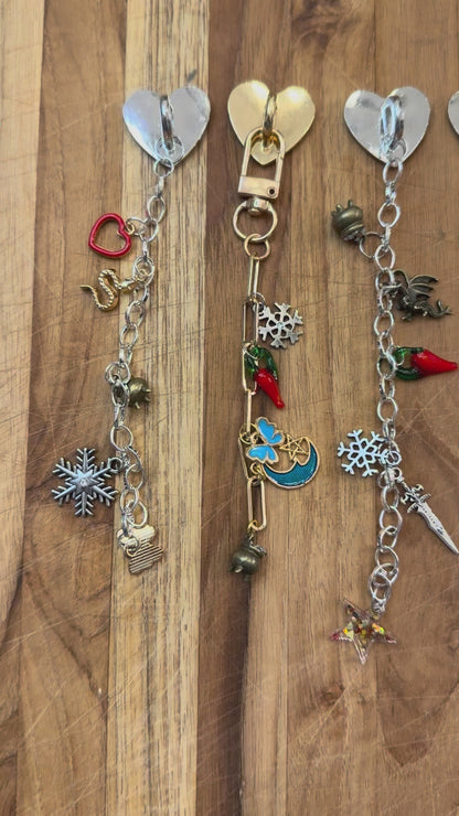 Personalized Kindle & Bag Charms|Phone Accessory|Keychain